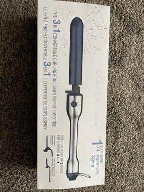 BaByliss 3-in-1 Styling Iron in Blue and Silver